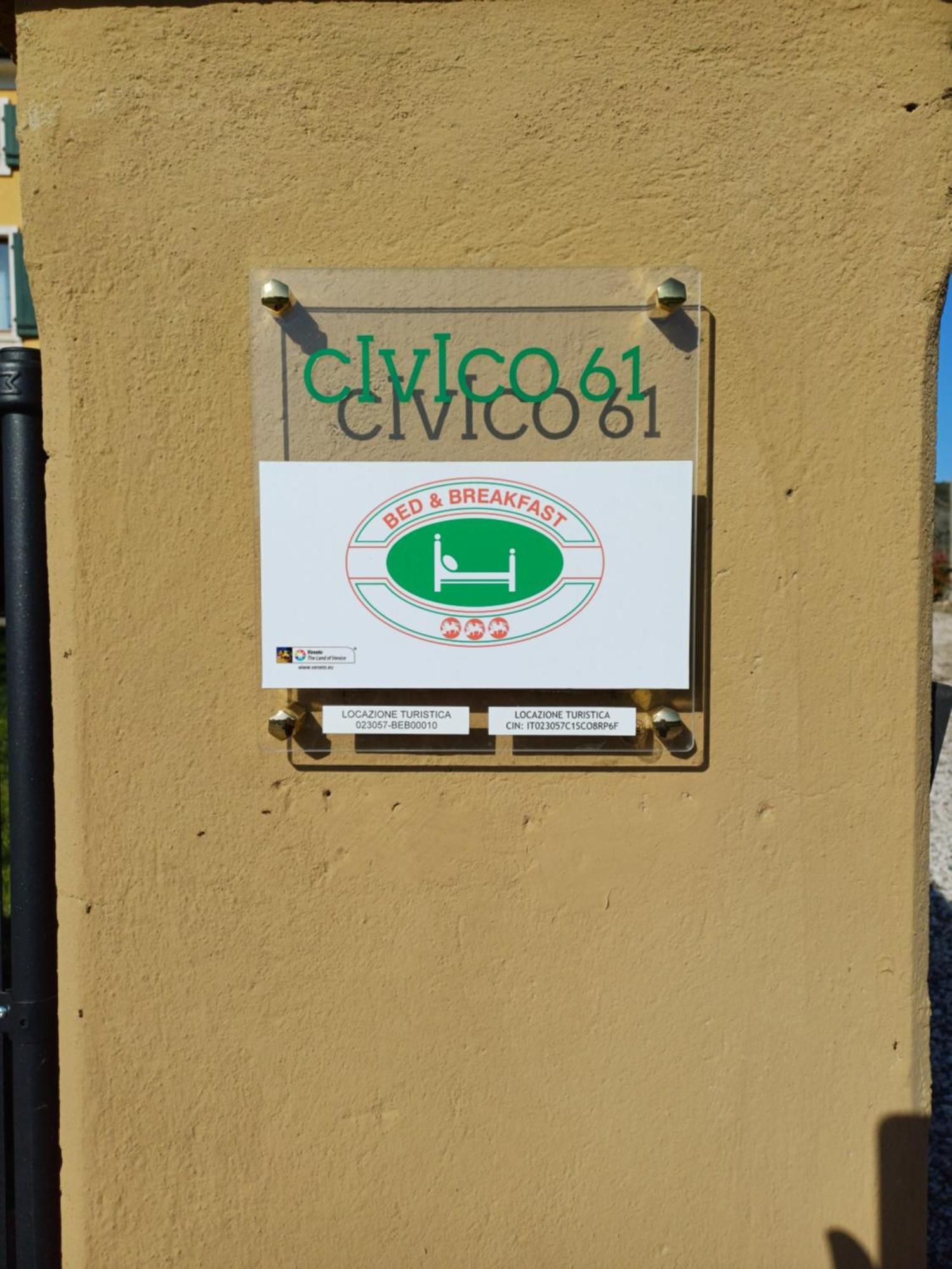 B&B Civico 61 Pastrengo Esterno foto